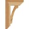 Ekena Millwork Legacy Slat Rough Sawn Bracket, Western Red Cedar, 4"W x 14"D x 22"H BKT04X14X22LEC06RWR - alternate 4